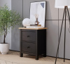 Комод 2 ящика Кымор Hemnes (Цвет Черный/светло-коричневый)
