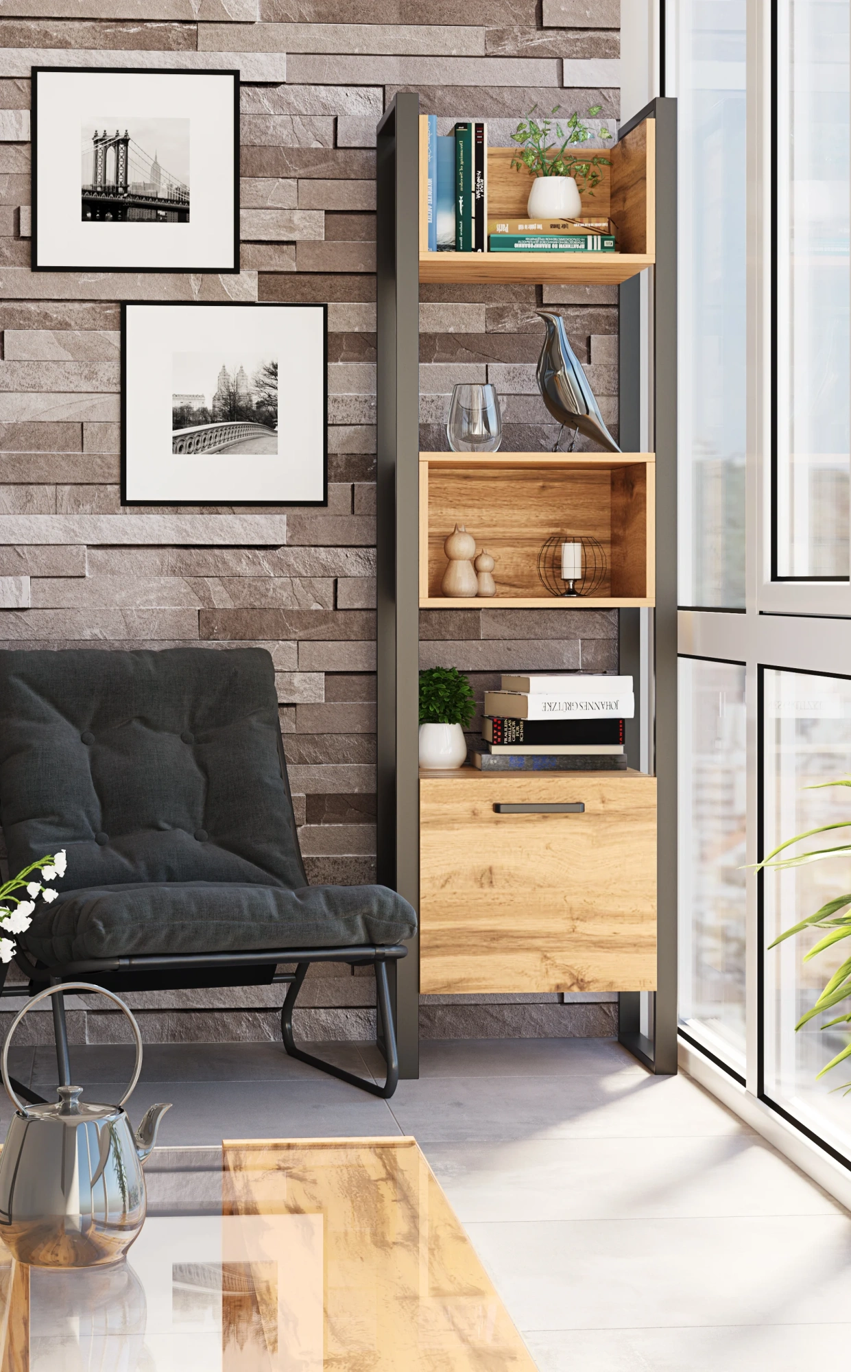 Стеллаж Гранд