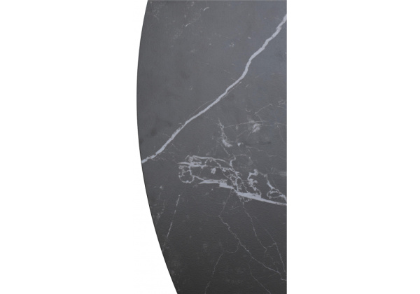 Керамический стол Terni 120 керамика черный мрамор матовый matt black marble solid ceramic / черный