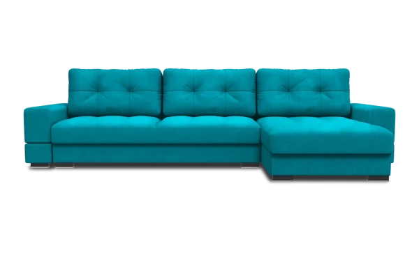 Диван Полярис 3 ДУ (Бирюзовый)