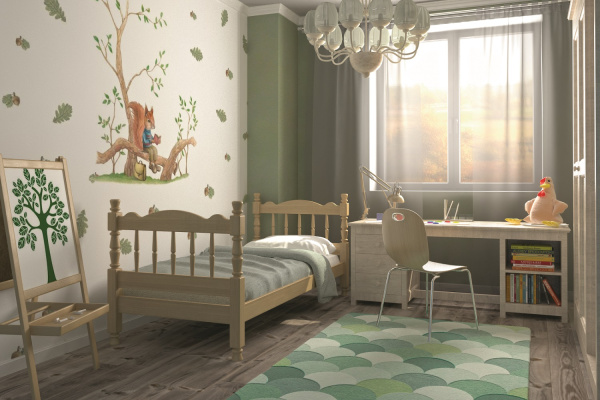 Кровать односпальная Аленка