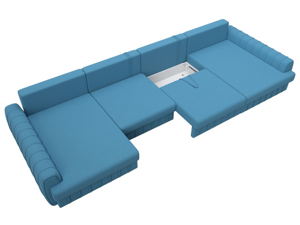 Диван П-образный Лига-057 НПБ Лонг Рогожка