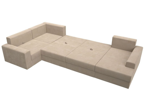 Диван П-образный Майами правый угол Велюр