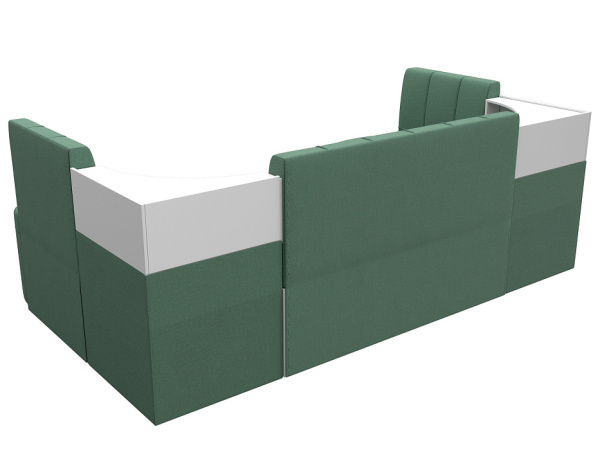 Диван кухонный П-образный Тефида Рогожка