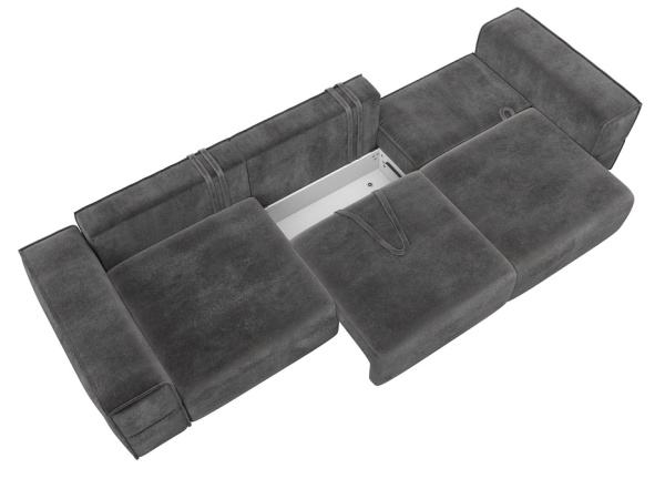 Диван прямой Лига-058 НПБ Лонг Велюр