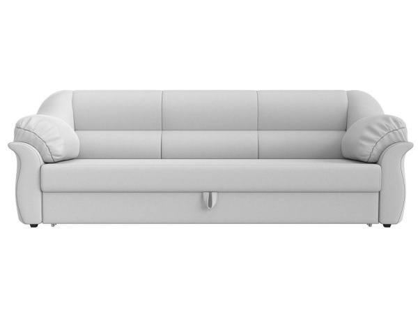 Диван прямой Карнелла Экокожа (Белый)