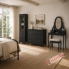 Стол туалетный Кантри Hemnes 95 ММЦ (Блек)