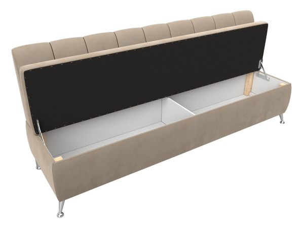 Диван кухонный прямой Кантри Велюр