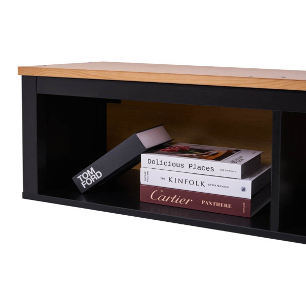 Полка навесная 183х34х37 Кымор Hemnes