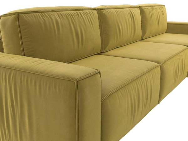 Диван угловой Прага Классик лонг правый угол Микровельвет