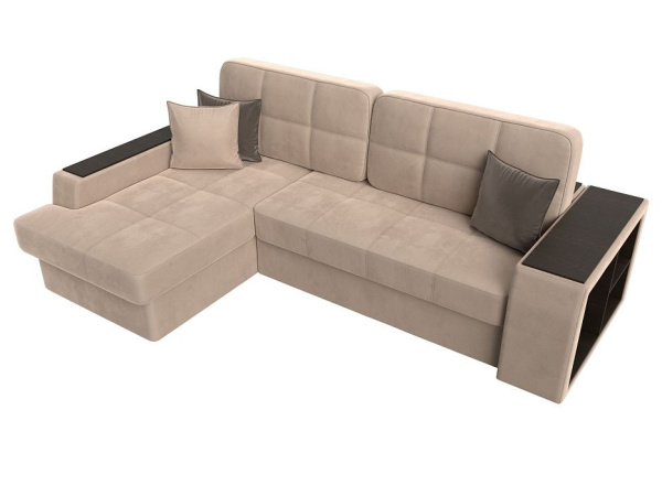 Диван угловой Брюссель левый угол Велюр