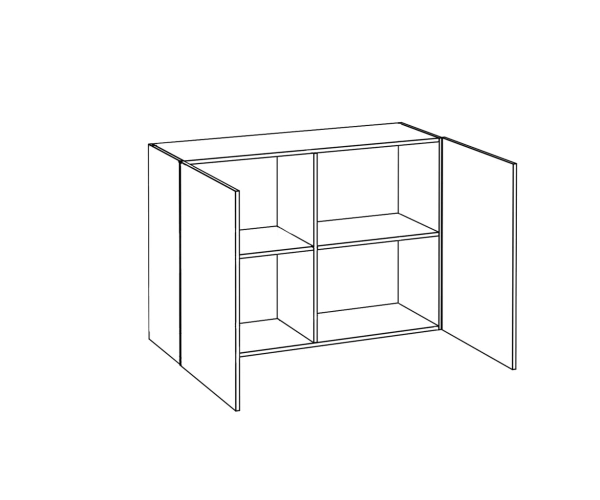 Шкаф навесной Modus двухдверный
