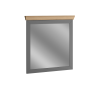 Зеркало MARSELLE LUS/98 (Дымчатый алмаз/Дуб урбан янтарный)
