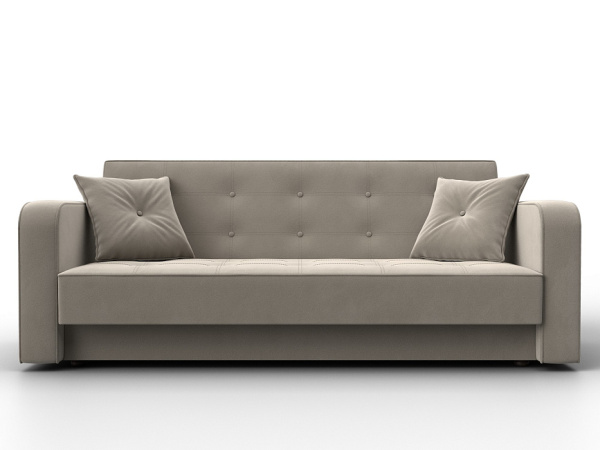 Диван-книжка Тур Микровельвет (Бежевый)