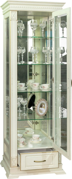 Шкаф-витрина Верди Классик П1.0487.0.11
