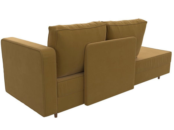 Кушетка Прайм правая Микровельвет