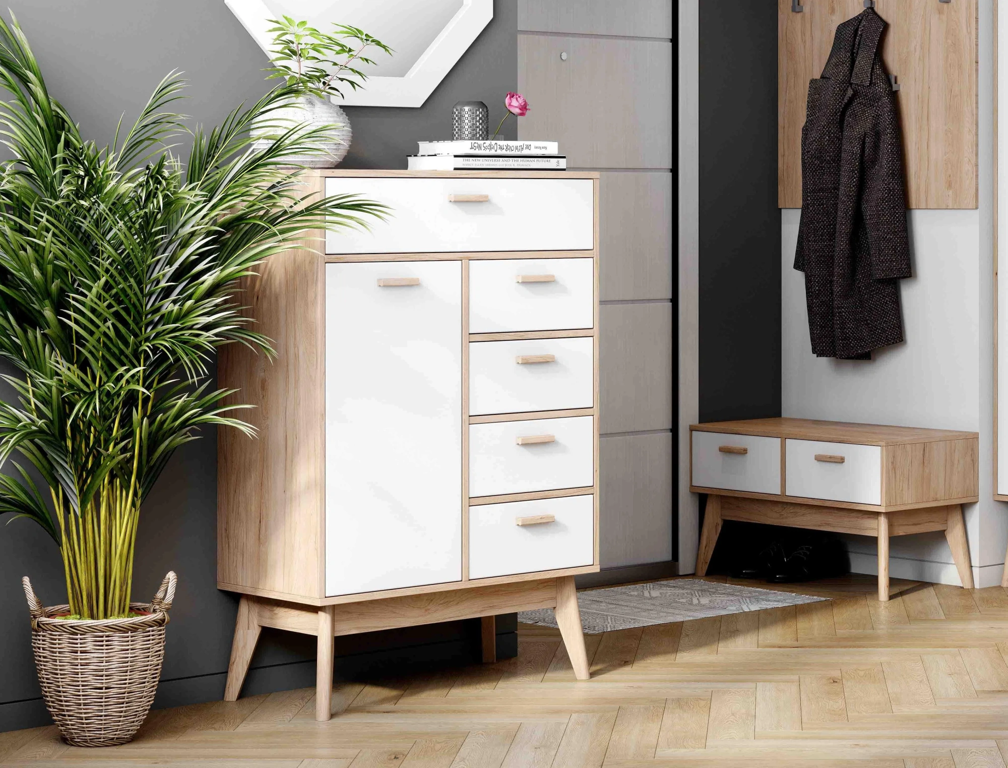 Комод высокий Калгари