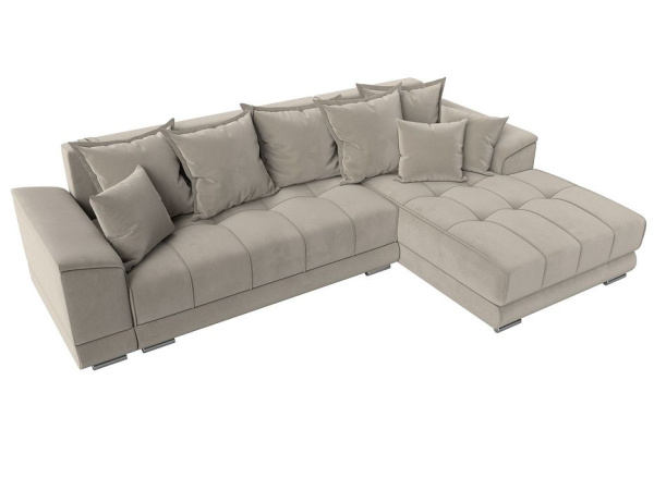 Диван угловой НордСтар правый угол Микровельвет