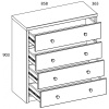 Комод 4S/D2 ДИЗЕЛЬ