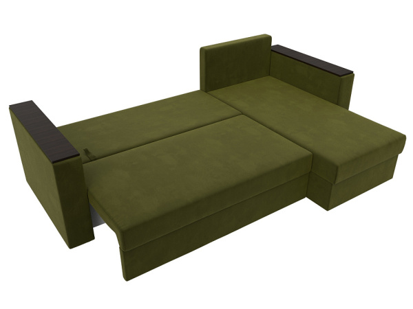 Диван угловой Атланта Б/С правый угол Микровельвет