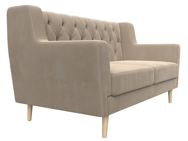 Диван кухонный прямой Брайтон 2 Люкс Велюр