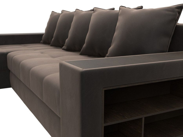 Диван угловой Дубай левый угол Велюр