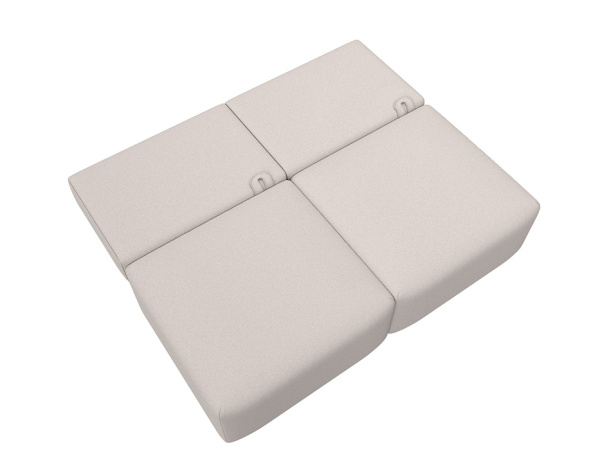 Диван прямой модульный Лига-060 НПБ Замша