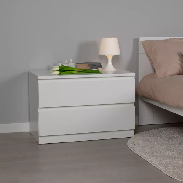 Комод МАЛЬТА низкий с двумя ящиками