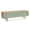 Тумба под ТВ 1700 Вега Саксония (Серо-зеленый)