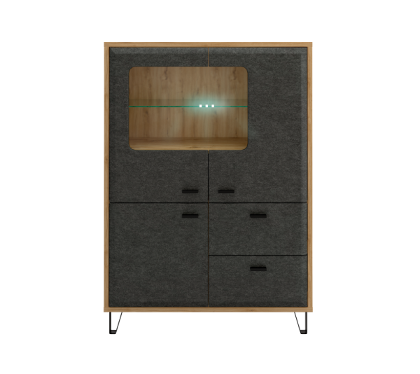 Тумба GRACE KOM2W1D2S с подсветкой