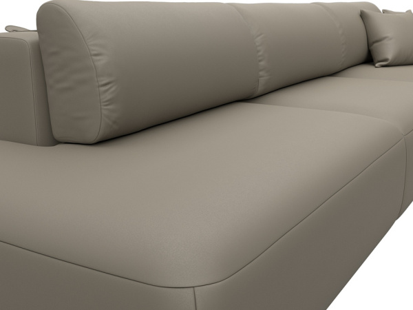 Диван угловой Лига-036 НПБ Модерн Лонг правый угол Экокожа