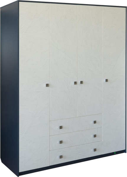 Шкаф 4Д Призма Нью П3.0592.1.19 (Ночное небо + Призма)