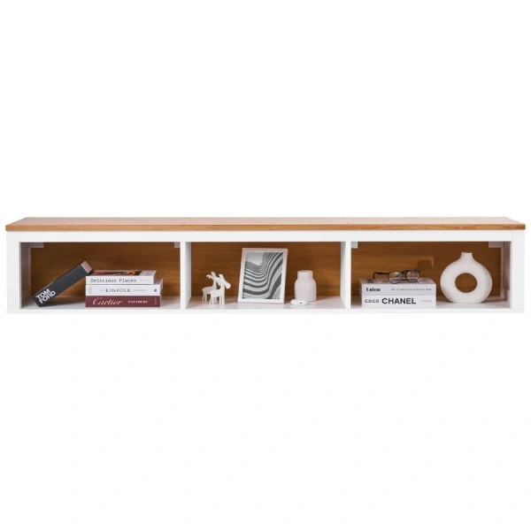 Полка навесная 183х34х37 Кымор Hemnes