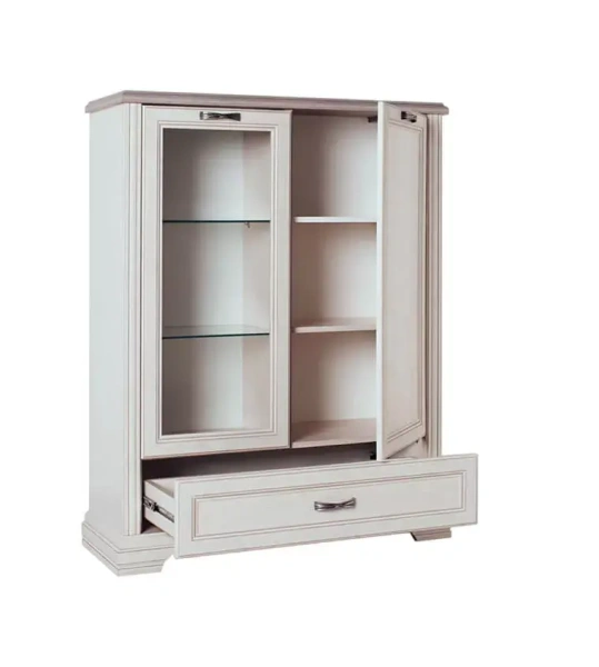 Шкаф с витриной 1V1D1SL MONAKO