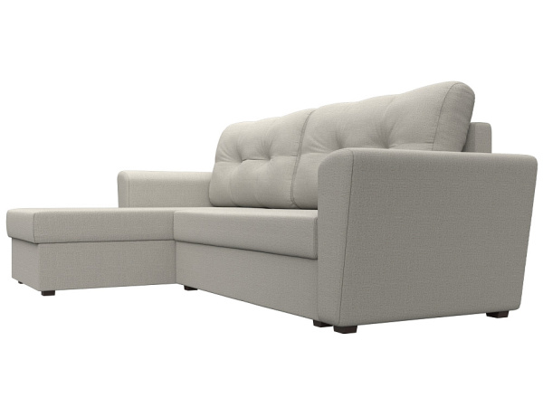 Диван угловой Амстердам Лайт левый угол Рогожка