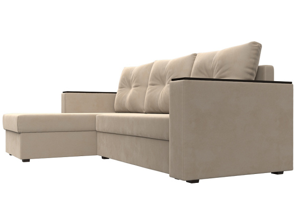 Диван угловой Атланта Б/С левый угол Велюр