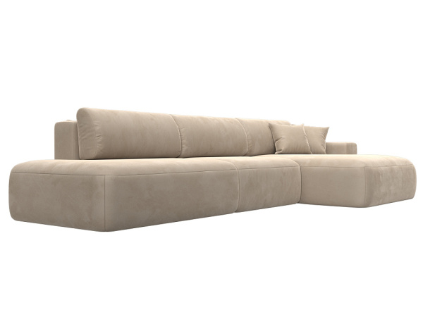 Диван угловой Лига-036 НПБ Модерн Лонг правый угол Велюр