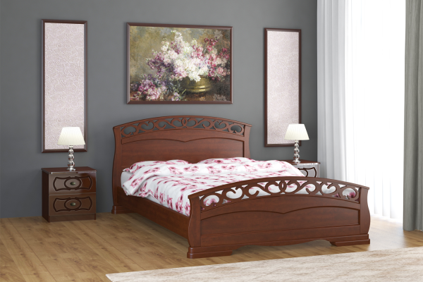 Кровать двуспальная Грация 1