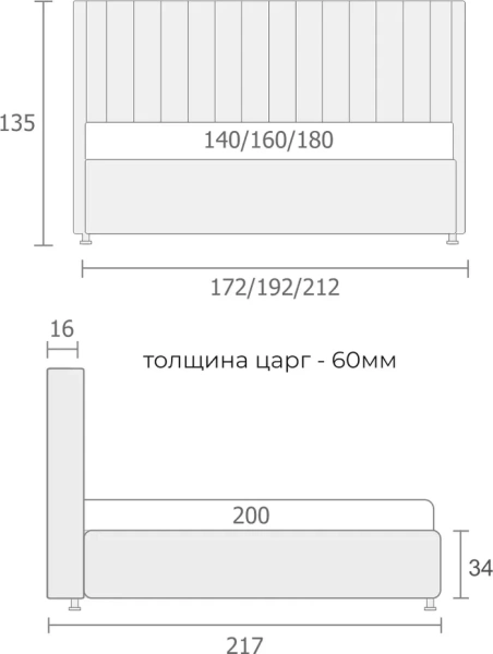 Кровать Сенатор