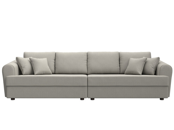 Диван прямой Милтон Рогожка (Амур 02 бежевый)