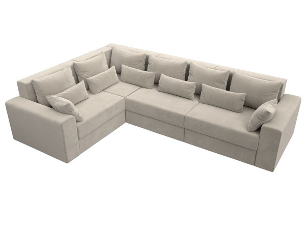 Диван угловой Майами Long левый угол Микровельвет