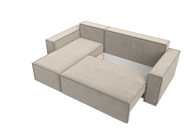 Диван угловой Лига-029 правый угол Рогожка