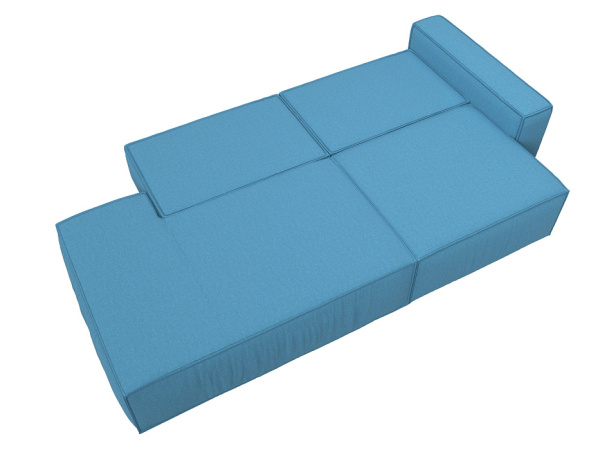 Диван прямой Прага Модерн подлокотник справа Рогожка