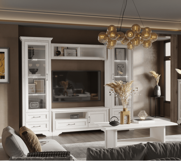 Шкаф с подсветкой STYLIUS B169-REG1W2S