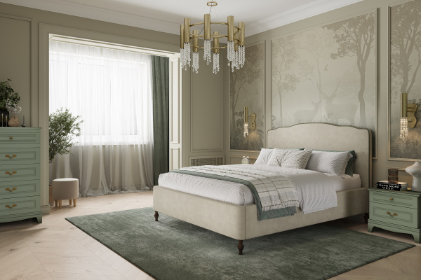 Кровать двуспальная Лорето