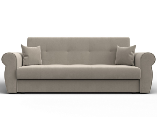 Диван-книжка Лига-019 Микровельвет (Бежевый)