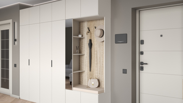 Шкаф с вешалкой Сити