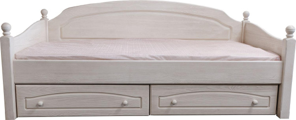 Кровать-диван Лотос БМ2.701.1.40(2186). (Брашированный крем 900*2000)