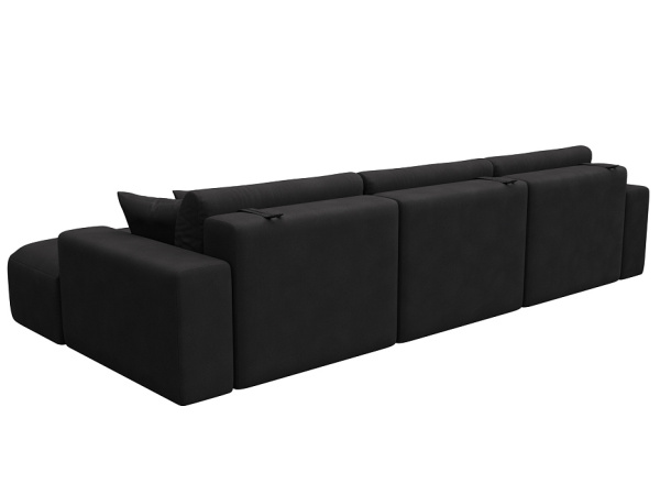 Диван угловой Лига-036 НПБ Классик Лонг правый угол Замша