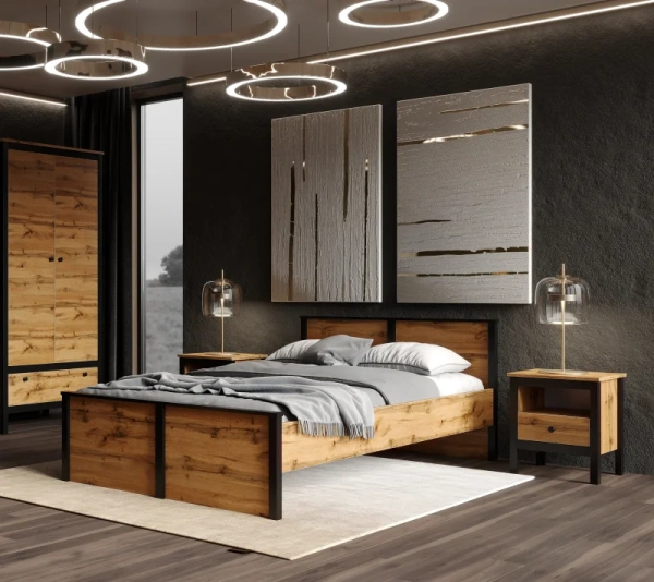 Тумба прикроватная LOFT KOM1S